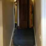 Small -small -142731 piano being moved down stairs in south jordan utah